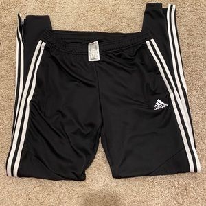 Adidas black joggers